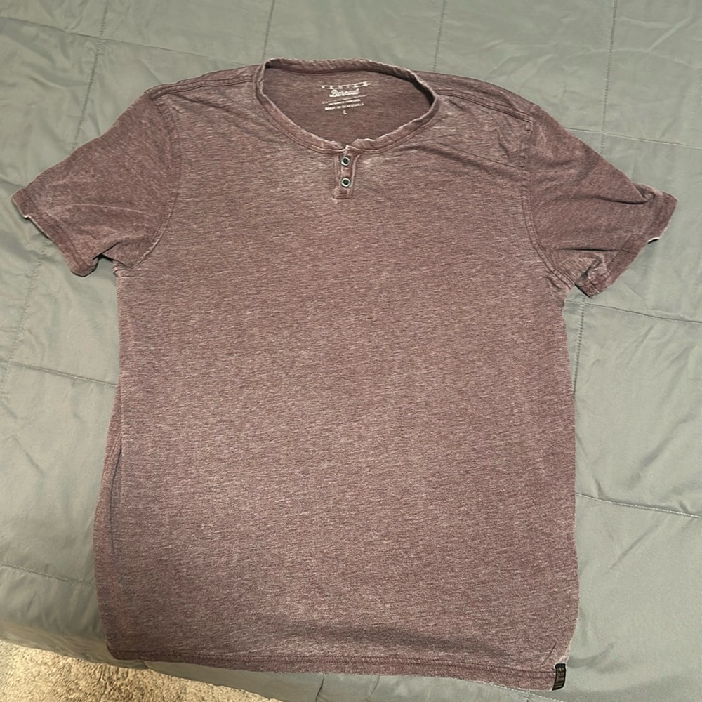 Venice Burnout 2 button t shirt